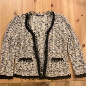 NWOT Nic + Zoe Fringe Cardigan